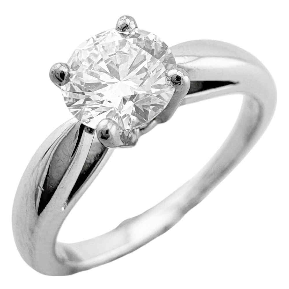 VAN CLEEF & ARPELS Silver Diamond Ring